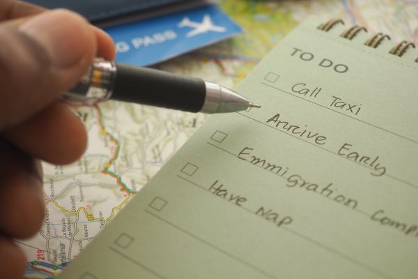 carry-on packing checklist